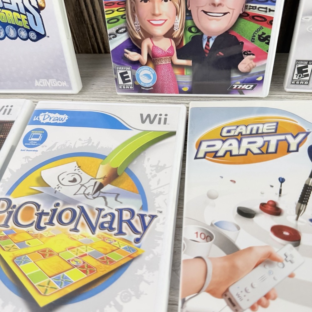 Nintendo Wii Game Lot – Party, Racing & Adventure Bundle 7 Games, Tested & Clean - Picture 6 of 11